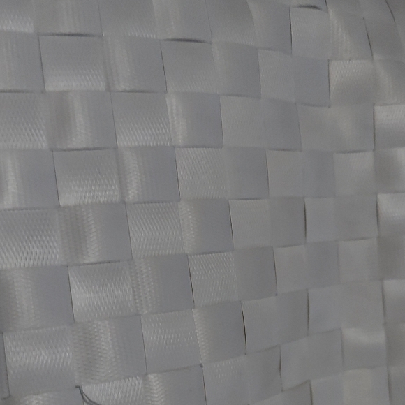 10 For $10 M&M Floral White Woven Tote Bag - Picture 11 of 13